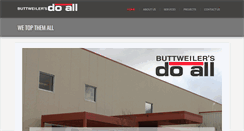 Desktop Screenshot of buttweilersdoall.com