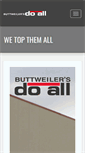 Mobile Screenshot of buttweilersdoall.com